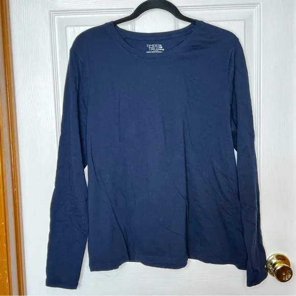 Lot of 3 Time and Tru Long Sleeve Scoop Neck Tops XL - Picture 9 of 12